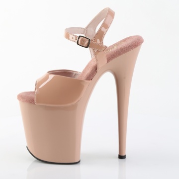 Pleaser FLAMINGO-809 Blush Pat/Blush