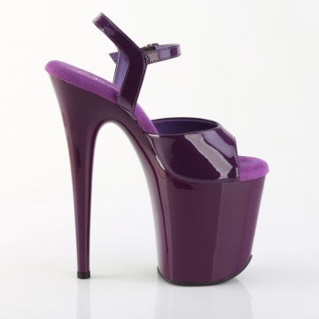 Pleaser FLAMINGO-809 Purple Pat/Purple