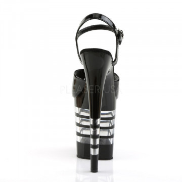 Pleaser FLAMINGO-809LN Blk Pat/Blk