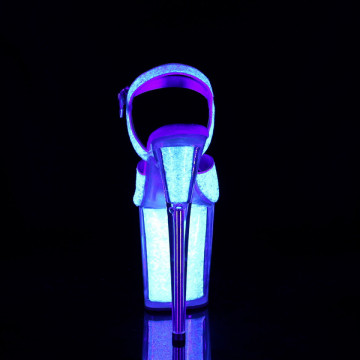 Pleaser FLAMINGO-810UVG Neon Opal Glitter/Neon Opal Glitter