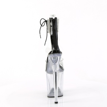 Pleaser FLAMINGO-824RS Clr-Blk/Clr