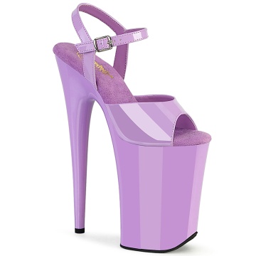 Pleaser INFINITY-909 Lavender Pat/Lavender