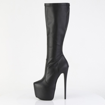 Pleaser JUBILANT-2000 Blk Str. Faux Leather