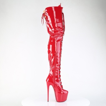 Pleaser JUBILANT-4012 Red Str. Pat