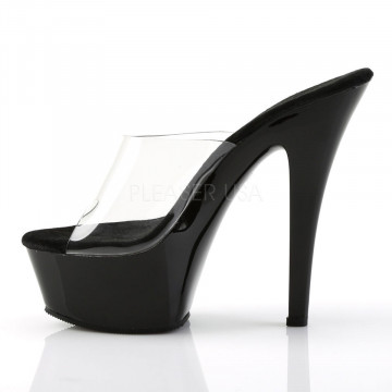 Pleaser KISS-201 Clr/Blk