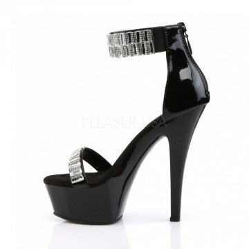Pleaser KISS-269RS Blk/Blk