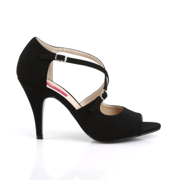 Pleaser Pink Label DREAM-412 Blk Nubuck