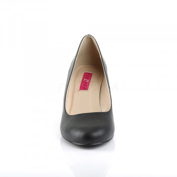 Pleaser Pink Label KIMBERLY-08 Blk Faux Leather