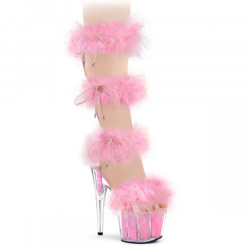 Pleaser Platform Shoes ADO728F/C-BPFUR/M