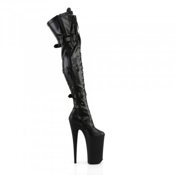 Stivali Alti Pelle Vegan Pleaser Original