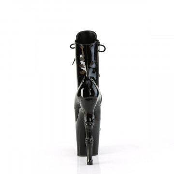 Pleaser RAPTURE-1020 Blk Pat/Blk