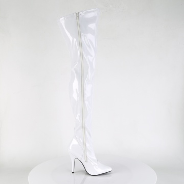 Pleaser SEDUCE-3000 Wht Str Pat