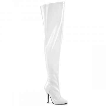 Pleaser SEDUCE-3000WC Wht Str Pat