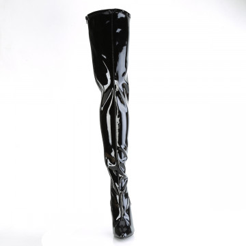 Pleaser SEDUCE-4000 Blk Str Pat