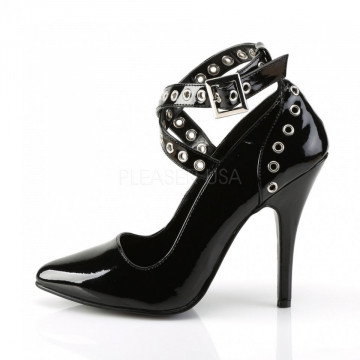 Pleaser SEDUCE-443 Blk Pat