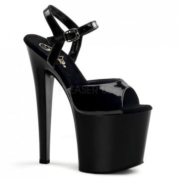Pleaser TABOO-709 Blk Pat/Blk 9us 39eu