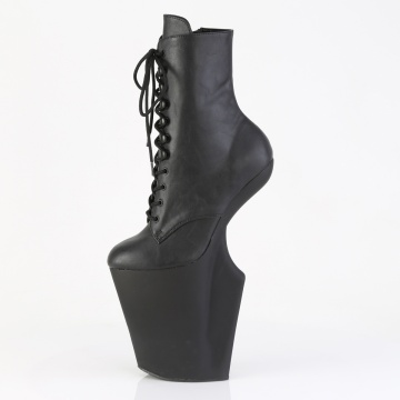 Pleaser WORSHIP-1020 Blk Faux Leather/Blk Matte - Img 3