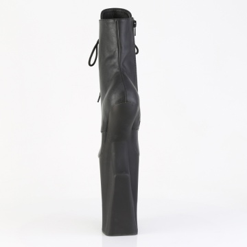 Pleaser WORSHIP-1020 Blk Faux Leather/Blk Matte - Img 4