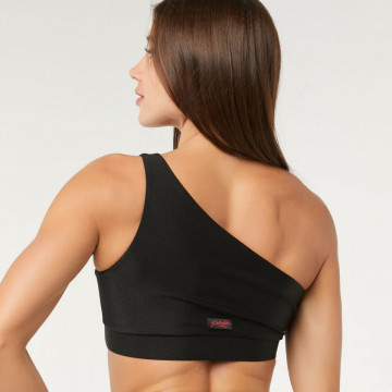 Polerina Devi, Top Black Lycra + PAD M Subito Italia