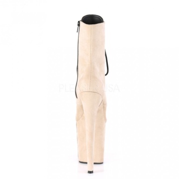 Stivaletti Pleaser FLAMINGO-1020FS Beige 8us 38eu 5uk