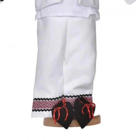 Set botez traditional baiat, trusou botez national, lumanare si costum popular, Denikos® C9298 - Img 4