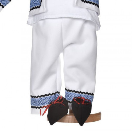 Set botez traditional baiat, trusou botez national, lumanare si costum popular, Denikos® C9281 - Img 6