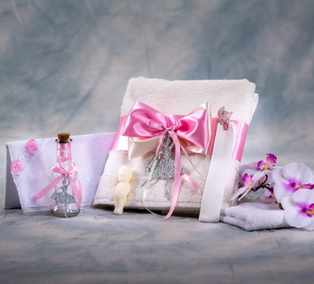 Trusou botez balerina roz NK007