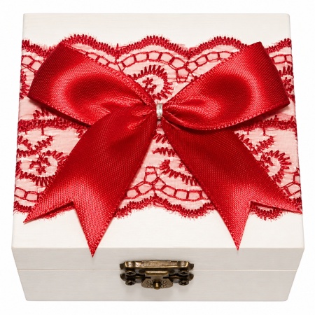 Set prima baita dupa botez cu nasii pentru baietel sau fetita - Cutie eleganta, sapun, fulg si borcanel cu ingrediente traditionale, decor rosu, Denikos® NK106 - Img 3