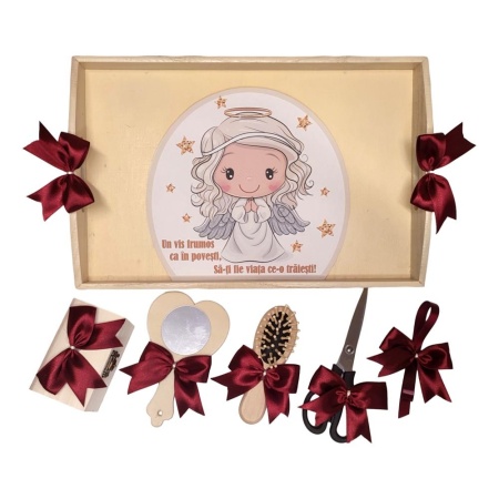 Set tava mot ruperea turtei tema ingeras, fetita, fundite Grena, Denikos® TV031 - Img 2