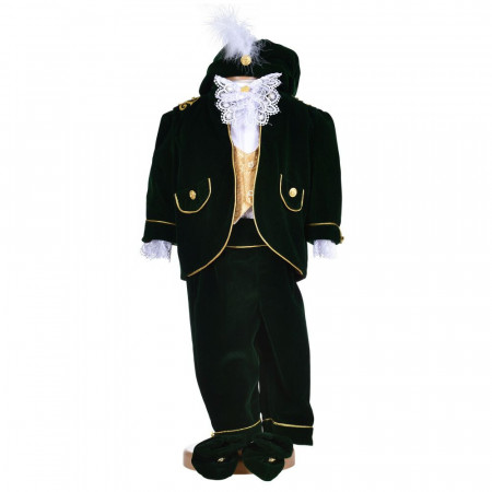 Costum botez baiat, Micul Rege, 5 piese, Denikos® H021