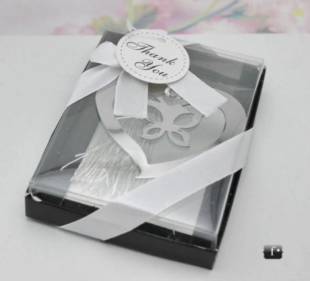 Semn carte inima cu fluture interior FC023 - Img 2