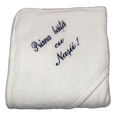 Set prima baita cu nasii, set baita dupa botez, bleumarin, Denikos NK85 - Img 2