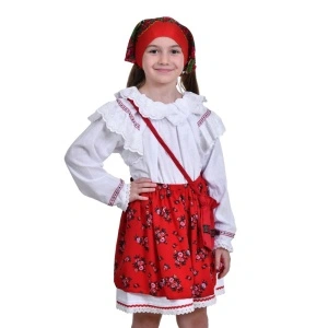 Costum traditional fetita, 5 - 7 ani, Denikos® 698