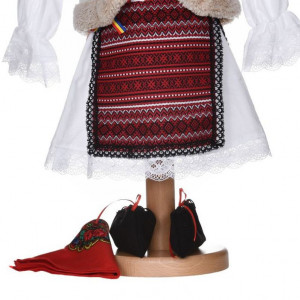 Set botez traditional fetita, rochita botez populara, trusou botez si lumanare, decor national, Denikos® C9290 - Img 5