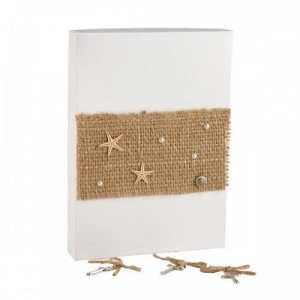 Set 50 cruciulite botez cu snur iuta si cutie cadou CC-010