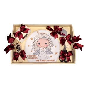 Set tava mot ruperea turtei tema ingeras, fetita, fundite Grena, Denikos® TV031