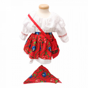 Costum national fetita, 1 - 4 ani, Denikos® 697