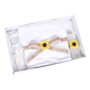 Set botez traditional baiat, trusou botez national, lumanare si costum popular, Denikos® C9281 - Img 2