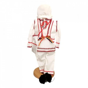 Set costumas, trusou si lumanare personalizata, decor traditional, Denikos® C9007 - Img 2