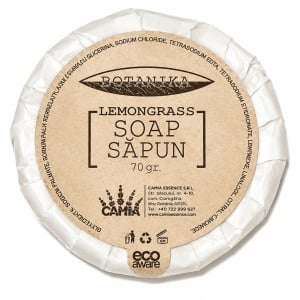 Set prima baita dupa botez cu nasii pentru fetita - Cutie eleganta, sapun, fulg si borcanel cu ingrediente traditionale, decor roz, Denikos® NK107 - Img 4