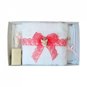 Trusou botez dantela corai si ingeras Denikos® 427