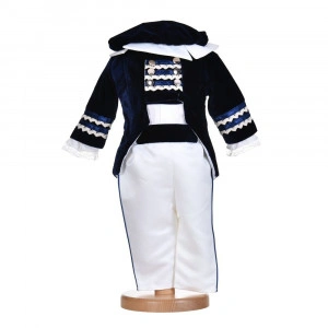 Costum botez baietel, Little Prince, 4 piese, Denikos® H023