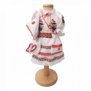 Costum botez traditional, fetita, Denikos® 693