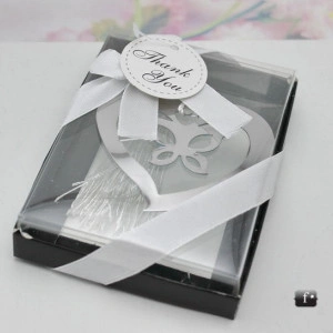 Semn carte inima cu fluture interior FC023 - Img 2