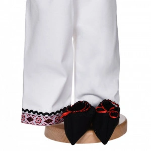 Set botez traditional baiat, trusou botez landou, lumanare si costum popular, Denikos® C9293 - Img 3