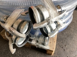Furtun Armorvin PVC cu armături montate Bauer - Img 2