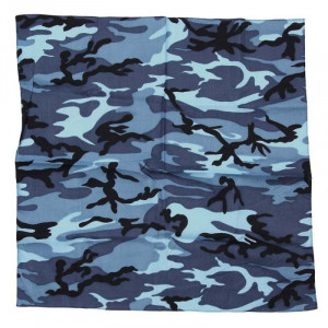 BANDANA SKY BLUE CAMUFLAJ