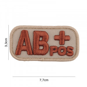 PATCH AB+ POZITIV COYOTE