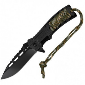BRICEAG MIL-TEC CAMO PARACORD FIRE STARTER