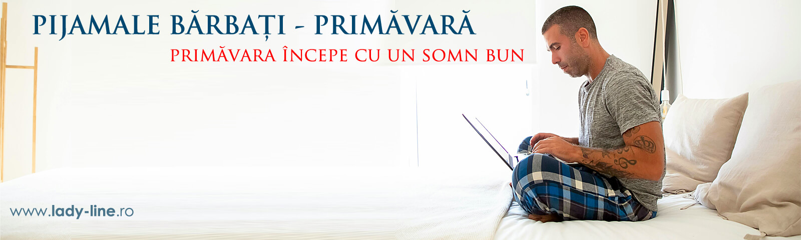 Pijamale Barbati - Primavara incepe cu un somn bun.